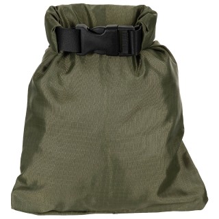 Kleiner wasserdichter Drybag mit 1 L Fassungsvermögen in Oliv