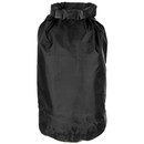 Kleiner wasserdichter Drybag mit 4 L Fassungsvermögen in Schwarz
