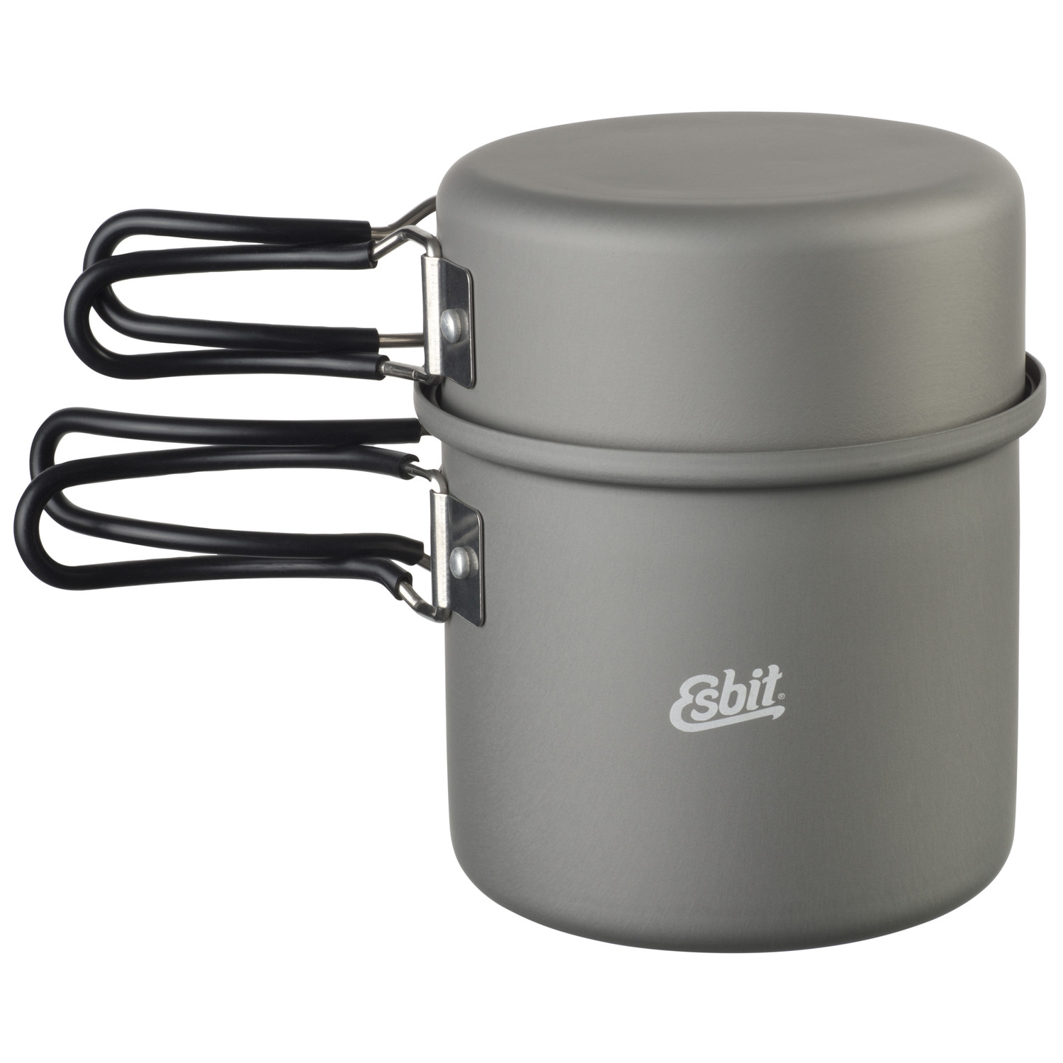 Esbit Aluminium-Topf 1000 ml mit Deckel und Netzbeutel (PT1000HA)