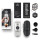 Wacaco Nanopresso Tragbare Espressomaschine in Weiß (Chill White) + Schutzhülle