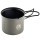 Optimus Elektra Cook System Black Edition - Kochsystem mit Gaskocher, Topf mit Deckel, Windschutz und Stützfuß