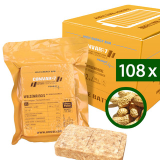 108x Convar-7 High Energy Bar Peanut -...