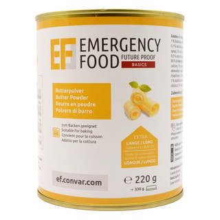 Convar EF Emergency Food Butterpulver 220 g Dose - 15...