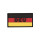 3D Patch Deutschland Flagge Farbig mit Aufschrift DEU, 5,5 x 3 cm (Klein)