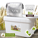 Convar Bio Roggen 7,5 kg Getreide Speicher Eimer vakuumverpackt, 10 Jahre haltbar