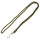 Lanyard 48 cm in Oliv mit Metallhaken