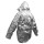 Survival Poncho mit Ärmeln und Kapuze in Silber