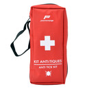 Pharmavoyage Anti-Zecken Set Anti Tick Kit mit Zeckenschutzmittel, Zeckenzangen und Zubehör in Tasche