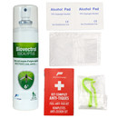 Pharmavoyage Anti-Zecken Set Anti Tick Kit mit Zeckenschutzmittel, Zeckenzangen und Zubehör in Tasche