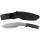 Buschmesser Kukri mit 22 cm Edelstahl-Klinge mit Titan-Beschichtung und Nylonscheide