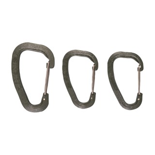Wildo® 3-tlg. Karabiner Set in Oliv