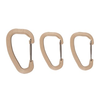 Wildo® 3-tlg. Karabiner Set in Desert