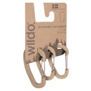 Wildo&reg; 3-tlg. Karabiner Set in Desert
