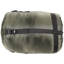 3-Jahreszeiten-Schlafsack in Oliv, Mumienform mit Wärmekragen bis -10°C inkl. Packsack