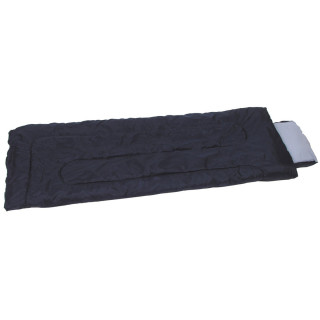 Deckenschlafsack in Blau mit 2-lagiger Füllung und integriertem Transportsack (Israelischer Pilotenschlafsack)