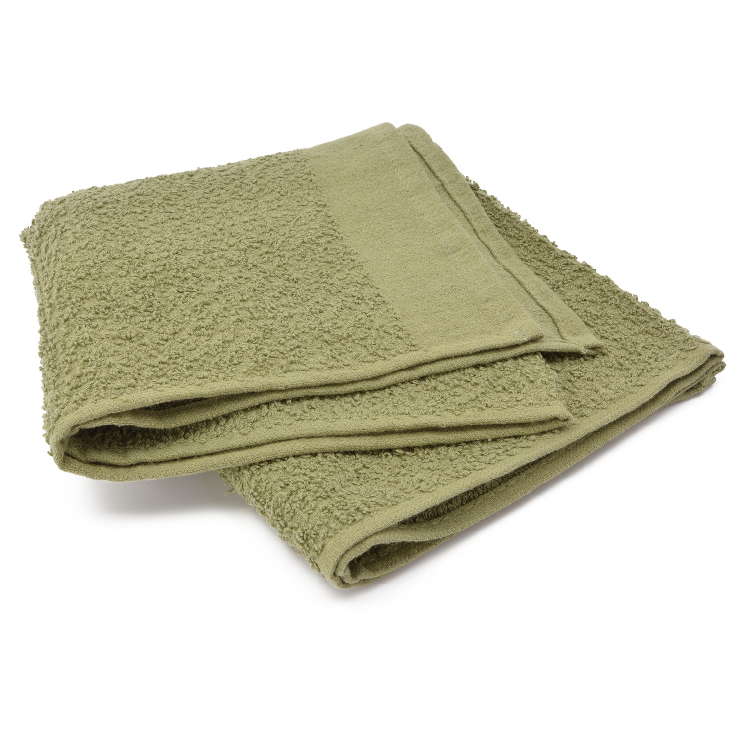 Frottee-Handtuch Oliv 90 x 45 cm aus 100% Baumwolle im Bundeswehr Style