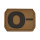 Klettabzeichen mit Blutgruppe 0- in Coyote, 3,8 x 2,8 cm Patch aus PVC