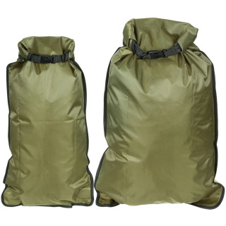 Wasserdichter Transportbeutel (Dry Bag) in Oliv mit 10 Liter oder 20 Liter Volumen