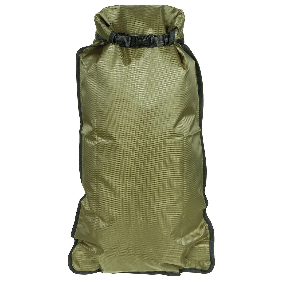 Wasserdichter Transportbeutel (Dry Bag) in Oliv mit 10 Liter Volumen