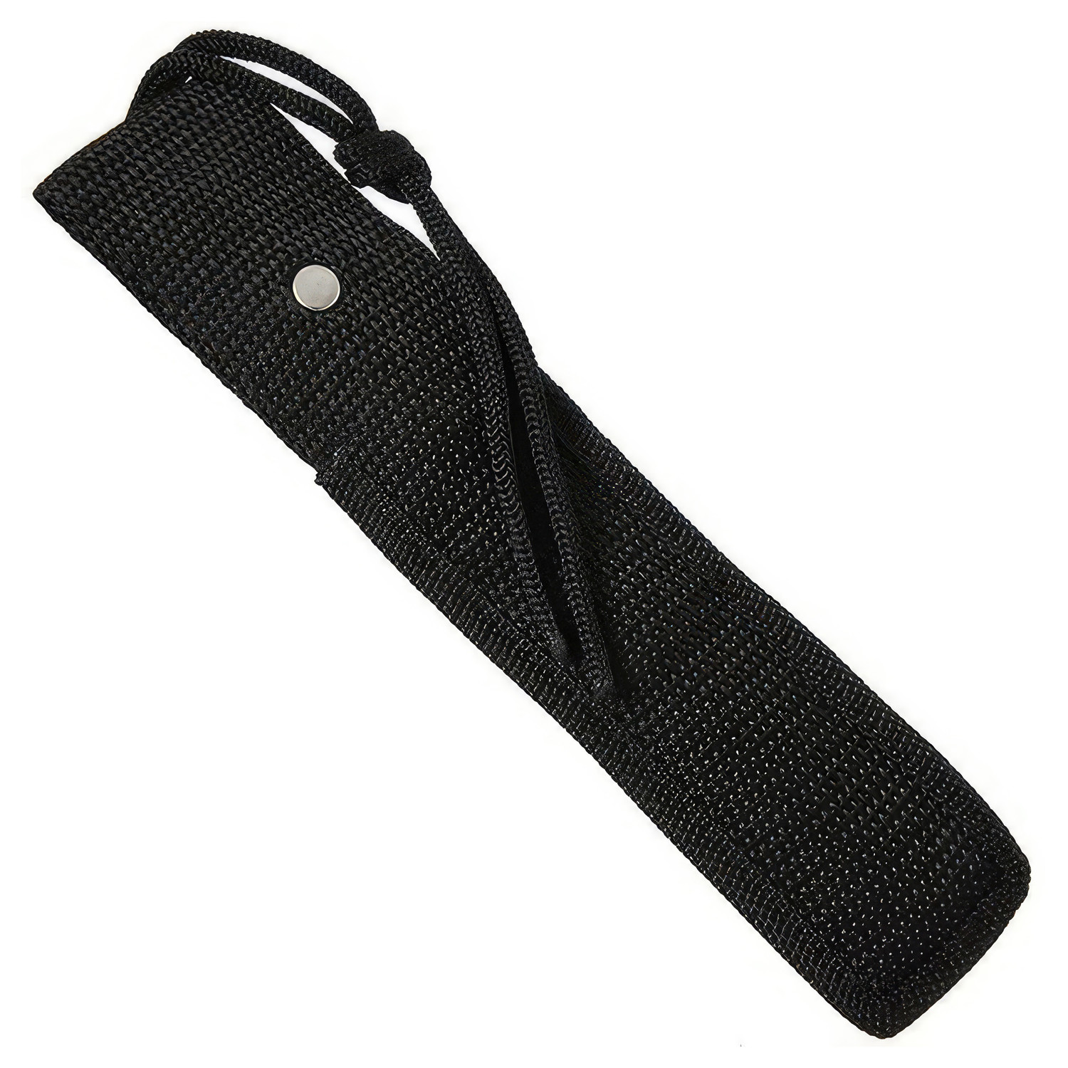 Outdoormesser 10 cm Klinge mit schwarz umwickeltem Griff - Simigu