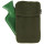 Wärmflasche 1 L mit Fleece-Tasche in Oliv