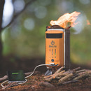 BioLite CampStove 2+ Camping-Kocher mit integriertem Akku und USB-Port