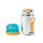 BioLite CampStove Complete Cook Kit mit CampStove 2+, Portable Grill, KettlePot und CoffeePress