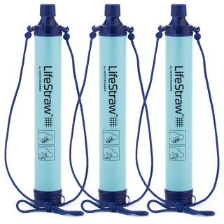 LifeStraw Personal Blau 3er Pack - ultraleichter...