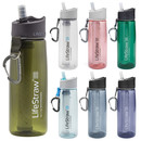 LifeStraw Go 650 ml Trinkflasche mit 0,2 Mikron Hohlfaserfilter und Aktivkohle