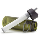 LifeStraw Go 650 ml Trinkflasche in Green (Grün) mit 0,2 Mikron Hohlfaserfilter und Aktivkohle