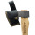 Njord Axt Malin aus Kohlenstoffstahl, 29,5 cm Eschenholzgriff, inkl. Lederscheide