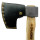 Njord Axt Kare aus Kohlenstoffstahl, 84,5 cm Eschenholzgriff, inkl. Lederscheide