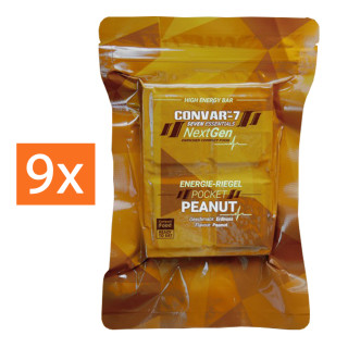 Convar-7 NextGen Energieriegel Pocket Peanut 9er Karton (9x 120 g)
