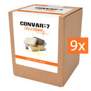 Convar-7 NextGen Energieriegel 81er Karton (81x 120 g) in neuen Geschmacksrichtungen