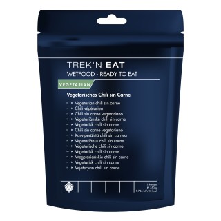 Trekn Eat Wetfood Vegetarisches Chili sin Carne - „Ready To Eat”-Mahlzeit