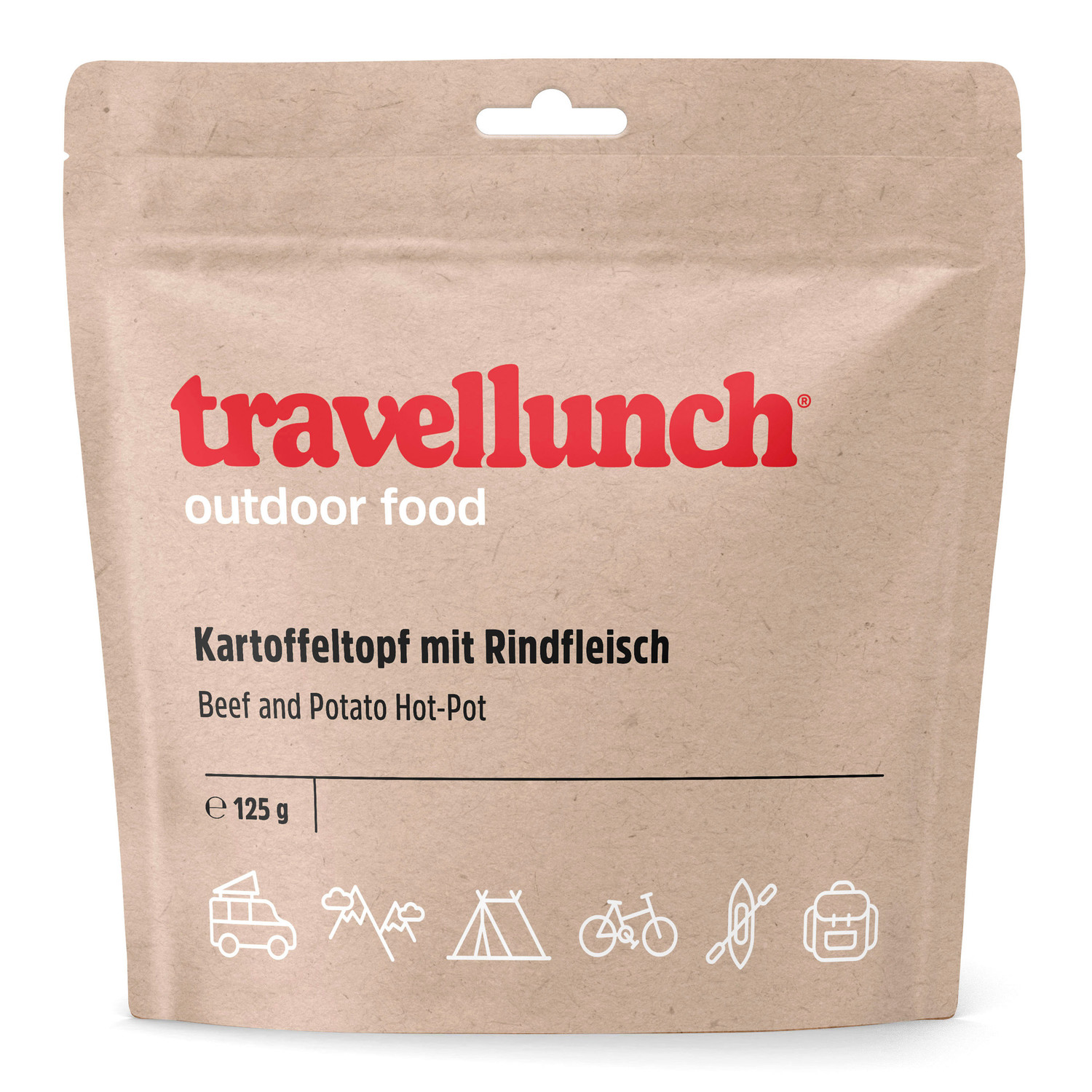 Travellunch Kartoffeltopf mit Rindfleisch 125 g