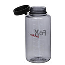 Weithals-Trinkflasche 1 Liter aus Tritan in Grau mit Schraubdeckel und Füllskala