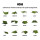 Grand Trunk MOAB All-In-One Shelter Hammock - Tarp und Hängematte in Grün oder Blau