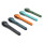 Full Windsor Magware Set mit 5 Farben (Full-Set) - magnetisches Besteck aus Aluminium mit Etui
