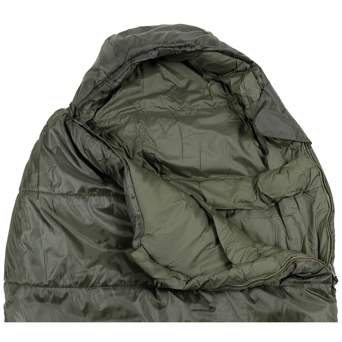 Snugpak Schlafsack Isofibre Isolierung Snugpak Sleeper Lite WGTE Schlafsack   Mumienschlafsack Mit Isofibre-Isolierung, Verstellbarer Kapuze Camping  Schlafsack Winter Warm