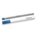 LifeStraw Sip Wasserfilterstrohhalm in Stormy Blue (Blau) aus Edelstahl mit Etui