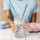 LifeStraw Sip Wasserfilterstrohhalm in Stormy Blue (Blau) aus Edelstahl mit Etui