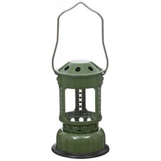 Laterne für ein Teelicht, mit Glaszylinder und Bügel