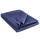 Mountainhill Wolldecke 225 x 150 cm, Navy Blau, einfarbig (80% Schafwolle, 20% Polyester)