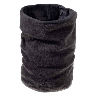 Rundschal aus Fleece in Schwarz