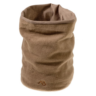 Rundschal aus Fleece in Coyote