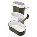 BW Essgeschirr aus Aluminium, gebraucht