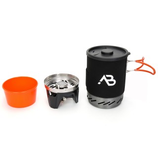 Kochsystem AB-1 Star Gaskocher mit 0,8 L Topf mit...
