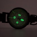 Kasper &amp; Richter Marschkompass &bdquo;Ranger&ldquo; mit Metallgeh&auml;use, fluoreszierend, Peilhilfe
