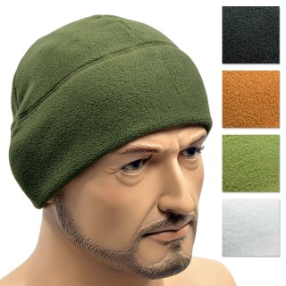 Fleece-Mütze „Delta“ in Oliv, Schwarz,...